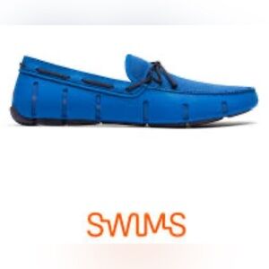 SWIMS BRAIDED LACE LOAFER 
Water Shoes - Blitz Blue / Navy - Men’s Sz 9 -Mesh